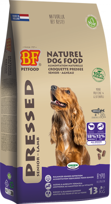 Verpakking Biofood geperst senior 13,5 kg