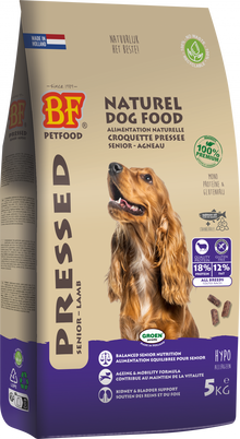 Verpakking Biofood geperst senior 5 kg