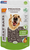 Verpakking Biofood meat bars hert (100% mono proteïne) 100 g