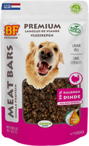Verpakking Biofood meat bars kalkoen (100% mono proteïne) 100 g