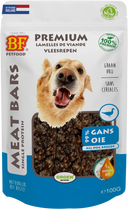 Verpakking Biofood meat bars gans (100% mono proteïne) 100 g