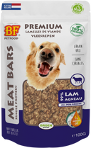 Verpakking Biofood meat bars lam (100% mono proteïne) 100 g