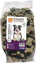 Verpakking Biofood 3in1 koekjes blaf&relax 500 g