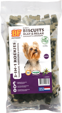 Verpakking Biofood 3in1 koekjes blaf&relax mini 200 g