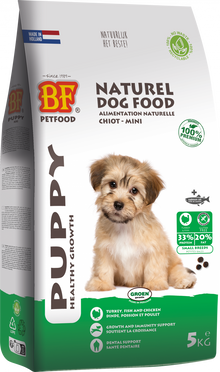 Verpakking Biofood puppy small breed 5 kg