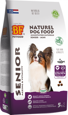 Verpakking Biofood senior small breed 5 kg