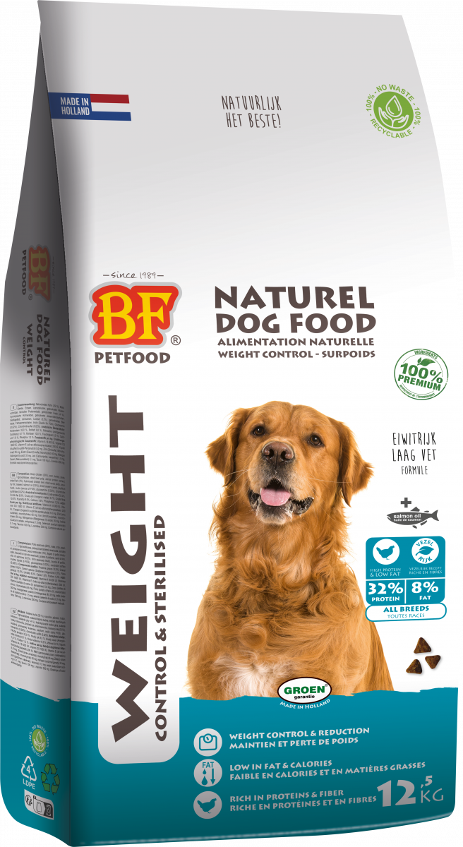 Verpakking Biofood weight control 12,5 kg