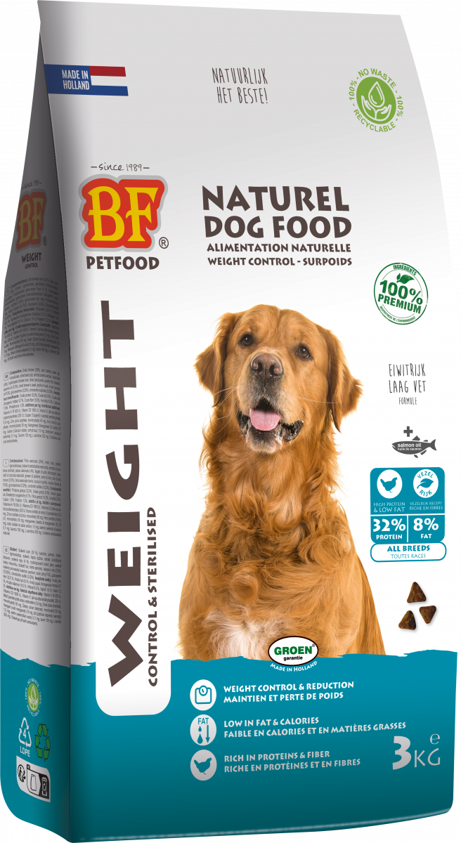 Verpakking Biofood weight control 3 kg