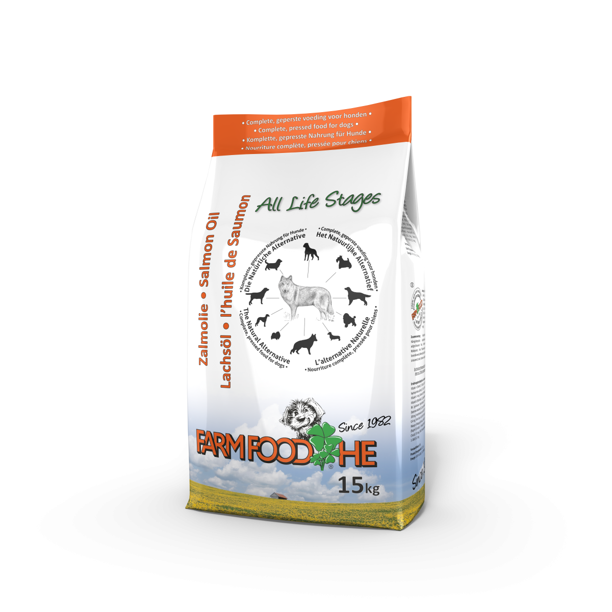 Farm Food HE Schotse Zalmolie – 15 kg – productverpakking