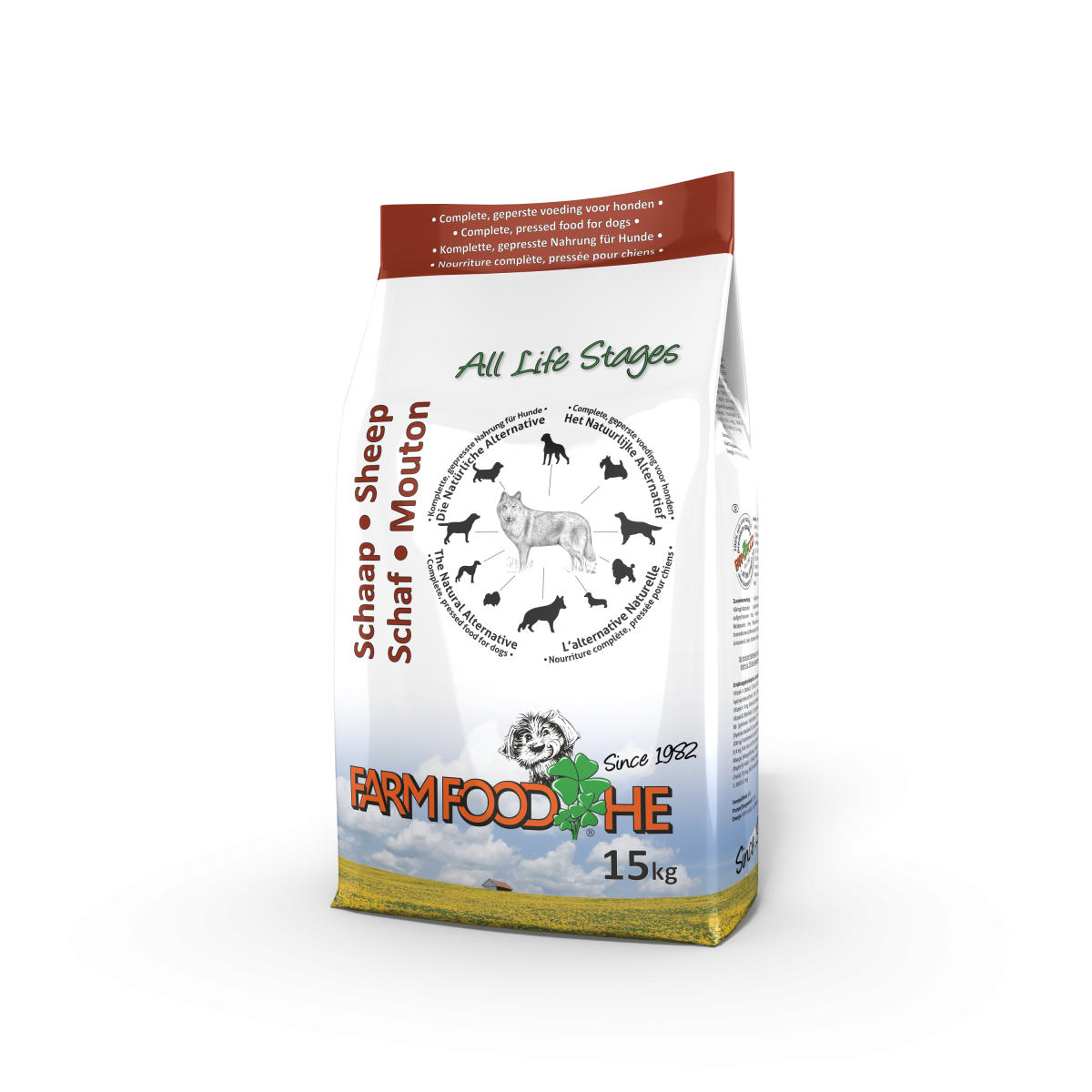 Farm Food HE Schaap – 15 kg – productverpakking