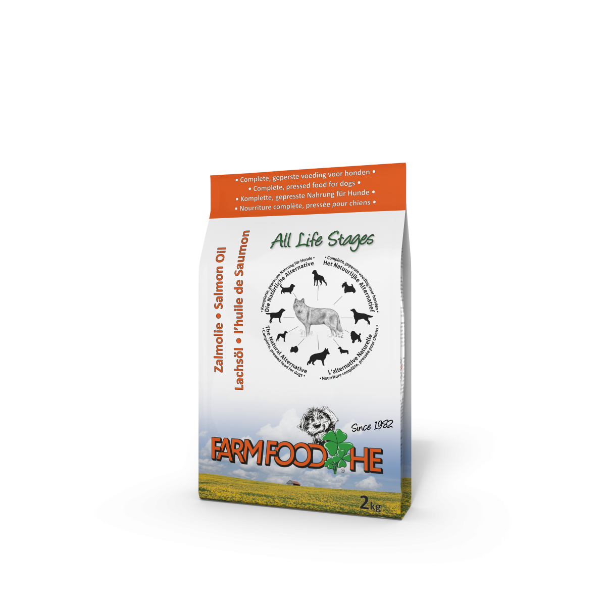 Farm Food HE Schotse Zalmolie – 2 kg – productverpakking