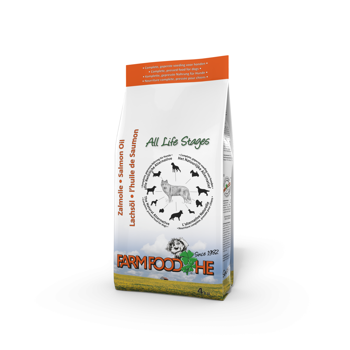 Farm Food HE Schotse Zalmolie – 4 kg – productverpakking