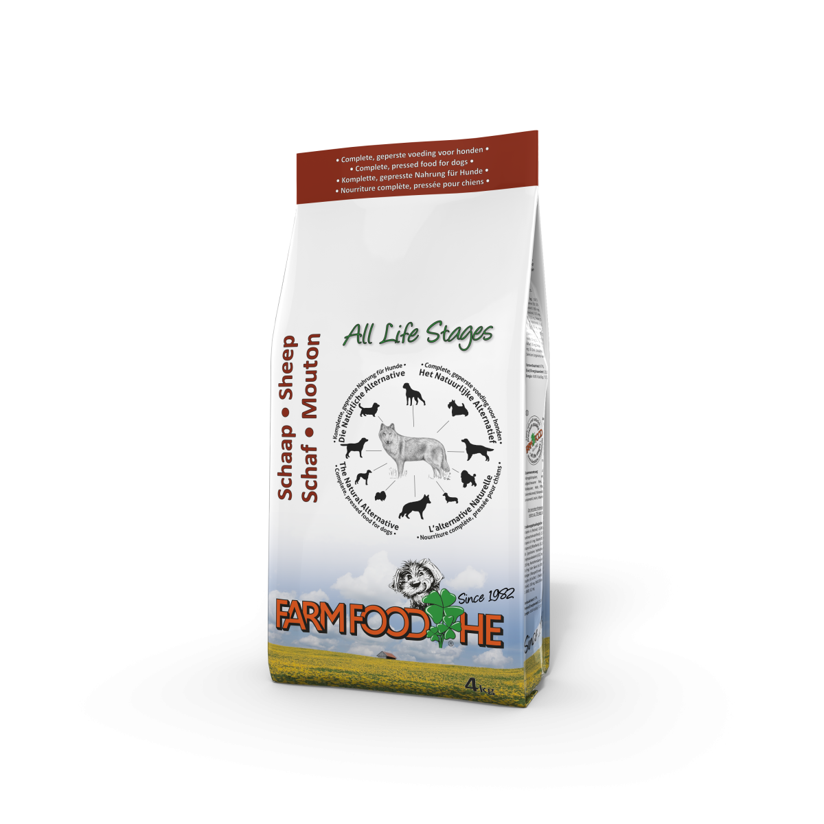 Farm Food HE Schaap – 4 kg – productverpakking