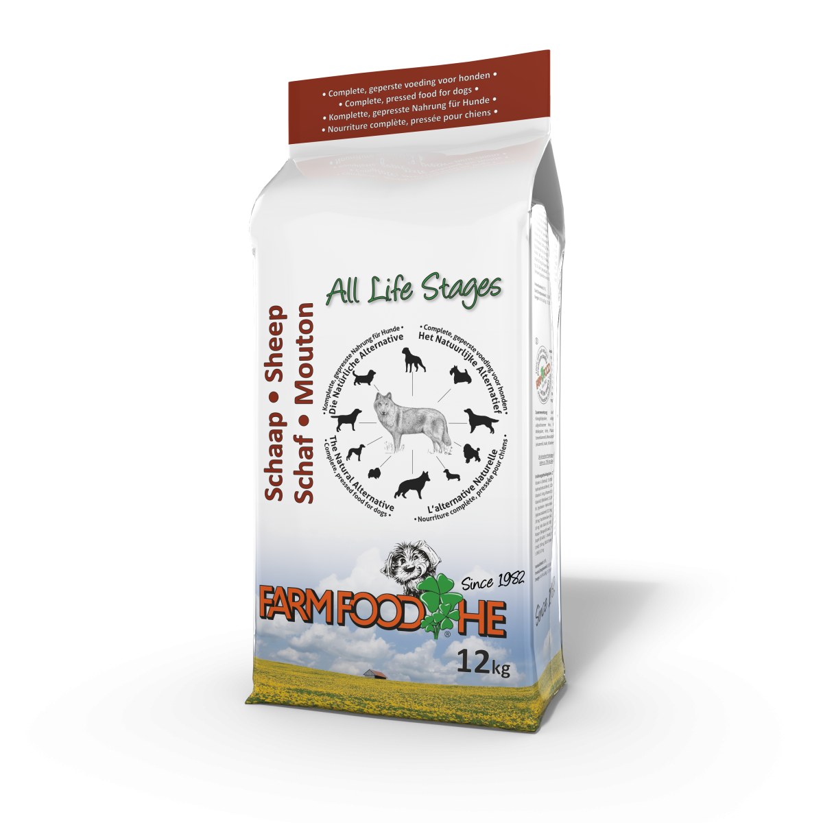 Farm Food HE Schaap – 12 kg – productverpakking