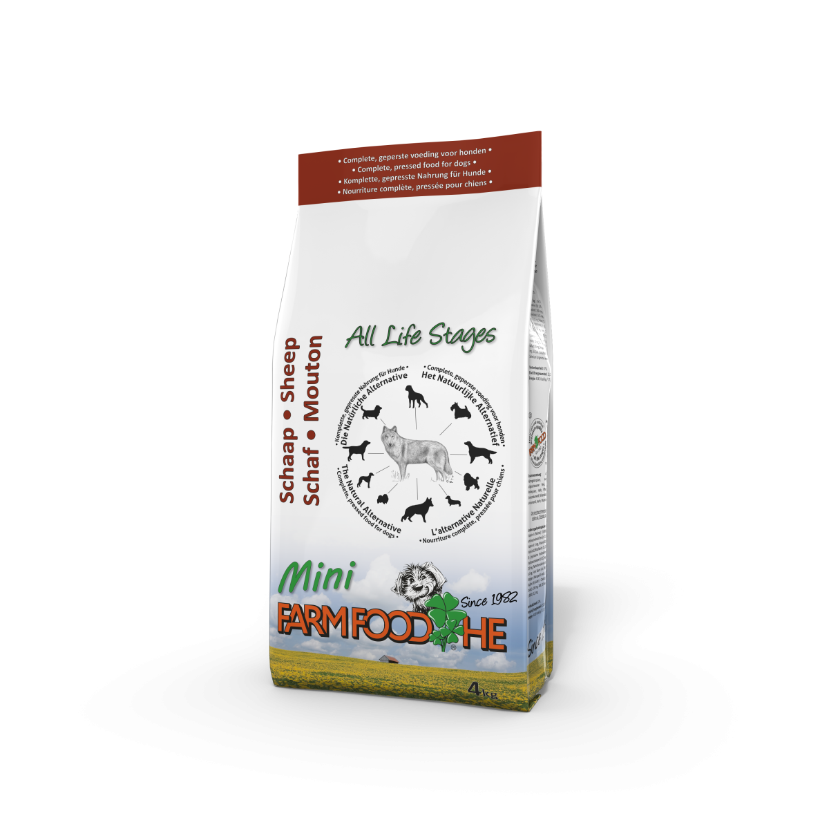 Farm Food HE Schaap Mini – 4 kg – productverpakking