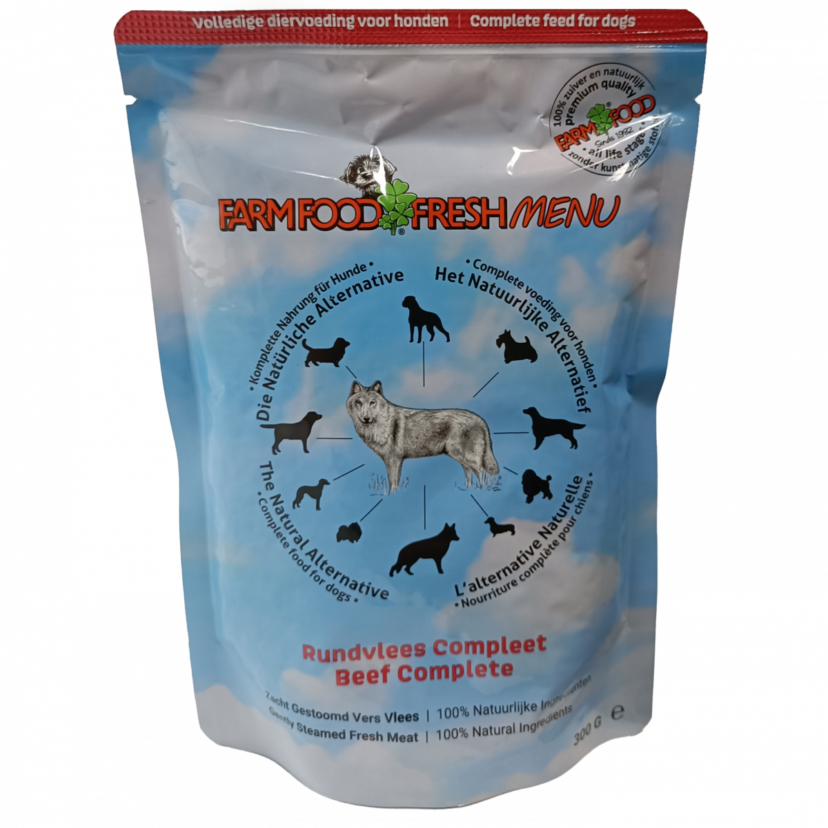 Farm Food Fresh Menu Rundvlees Compleet – 300 g – productverpakking