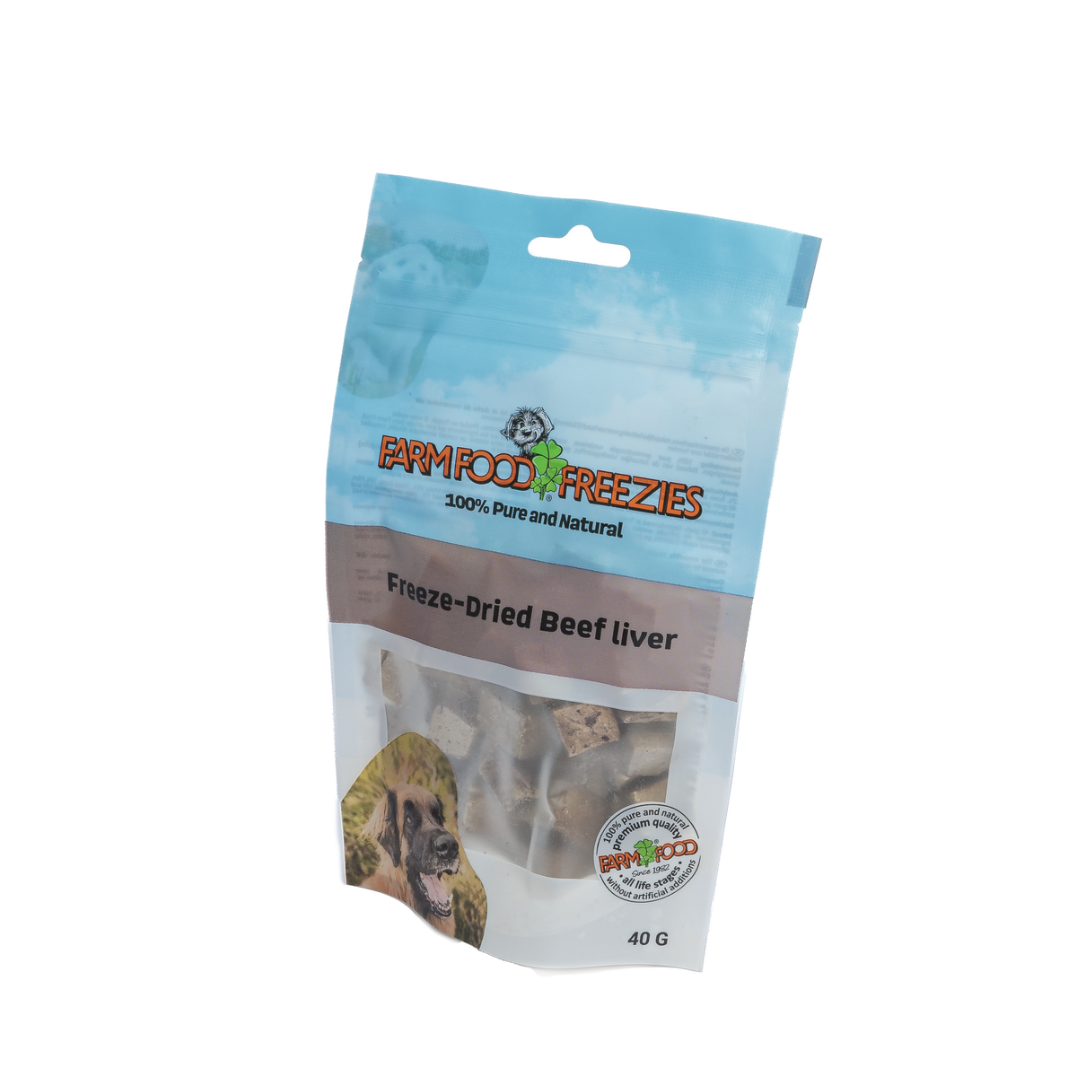 Farm Food Freezies Runderlever – 40 g – productverpakking