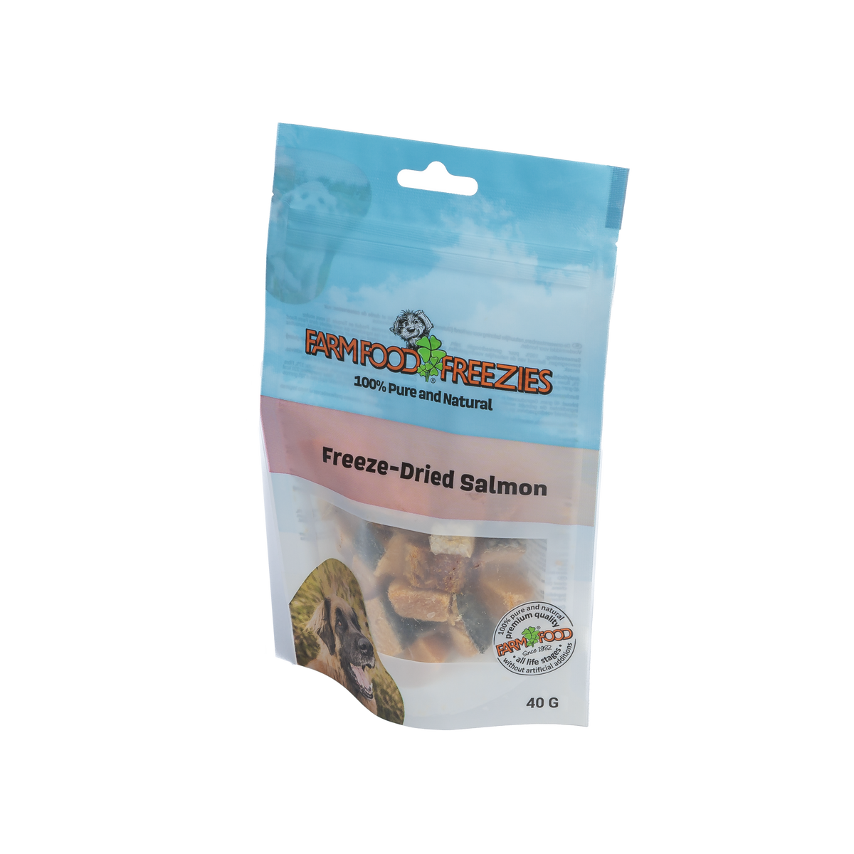 Farm Food Freezies Zalm – 40 g – productverpakking