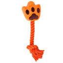 Oranje WK High Five pluche hondenspeeltje met pieper
