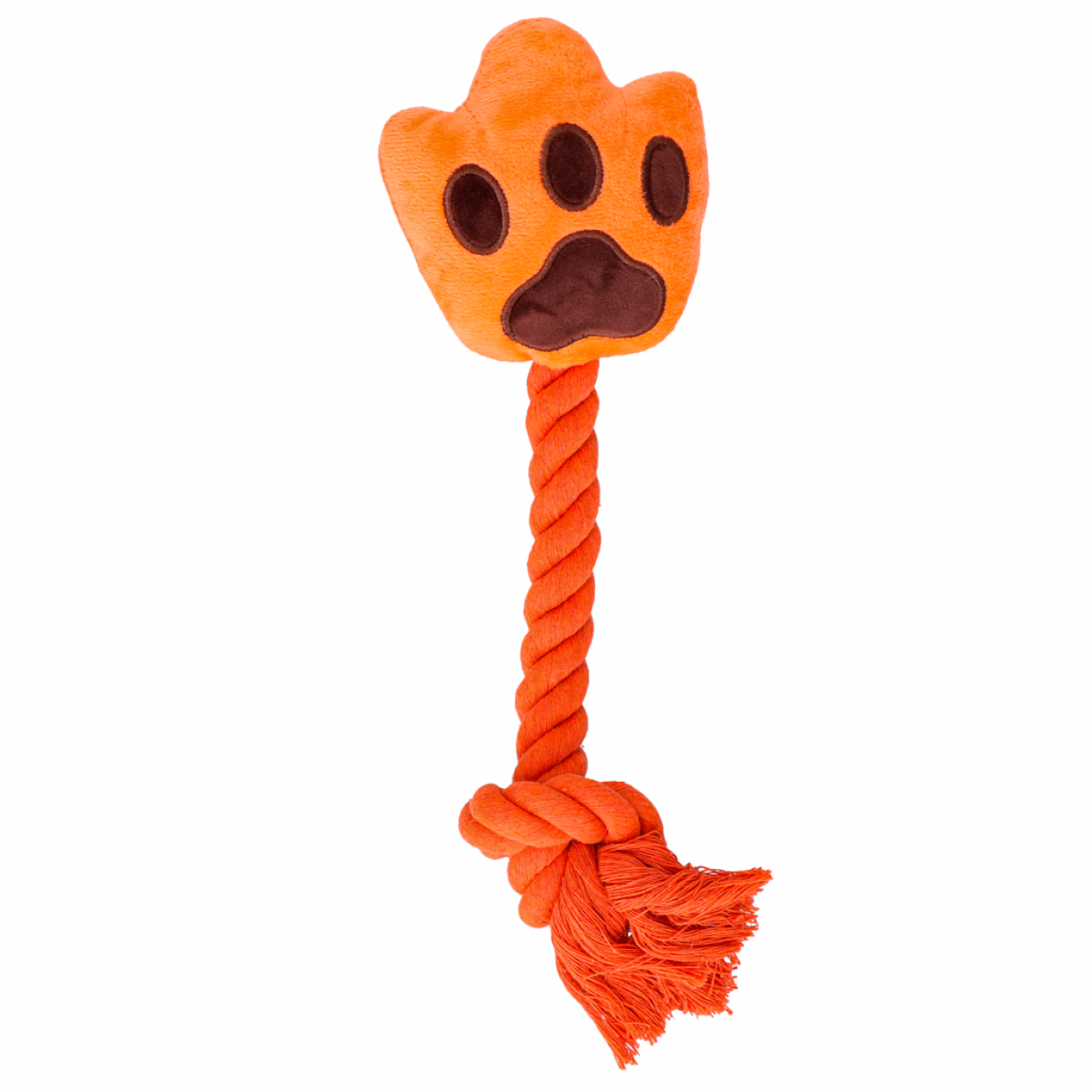 Oranje WK High Five pluche hondenspeeltje met pieper