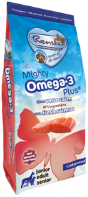 Renske Mighty Omega-3 Plus Zalm 600 g verpakking