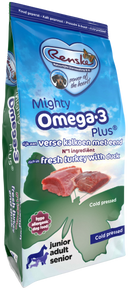 Renske Mighty Omega-3 Plus Kalkoen & Eend 600 g verpakking