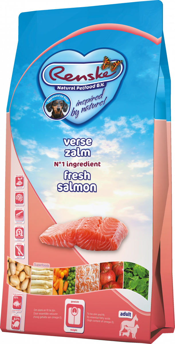 Zak Renske Super Premium vers bereide zalm, 2 kg