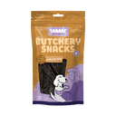 Braaaf Butchery Lamslever Stukjes 120 g – Braaaf hondensnack verpakking