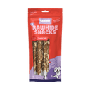 Braaaf Twister Lam & Vis 21 cm 6 stuks 180 g – Braaaf hondensnack verpakking