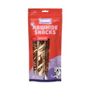 Braaaf Twister Rund & Vis 21 cm 3 stuks 180 g – Braaaf hondensnack verpakking