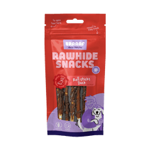 Braaaf Roll Sticks Eend 12 cm 8 stuks 80 g – Braaaf hondensnack verpakking