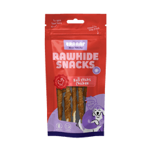 Braaaf Roll Sticks Kip 12 cm 8 stuks 80 g – Braaaf hondensnack verpakking