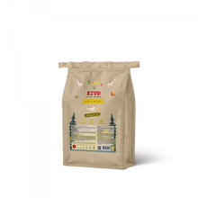 Kivo Kip & Rijst Allround Fit 4 kg koudgeperste hondenbrokken verpakking