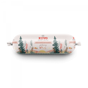 Kivo Gestoomde Kip & Zalm 600 g complete gestoomde hondenworst