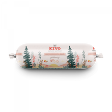 Kivo Gestoomde Kip & Zalm 600 g complete gestoomde hondenworst