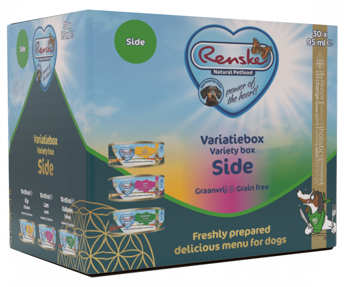 Renske Variatiebox Side graanvrij met 30 blikjes van 95 g