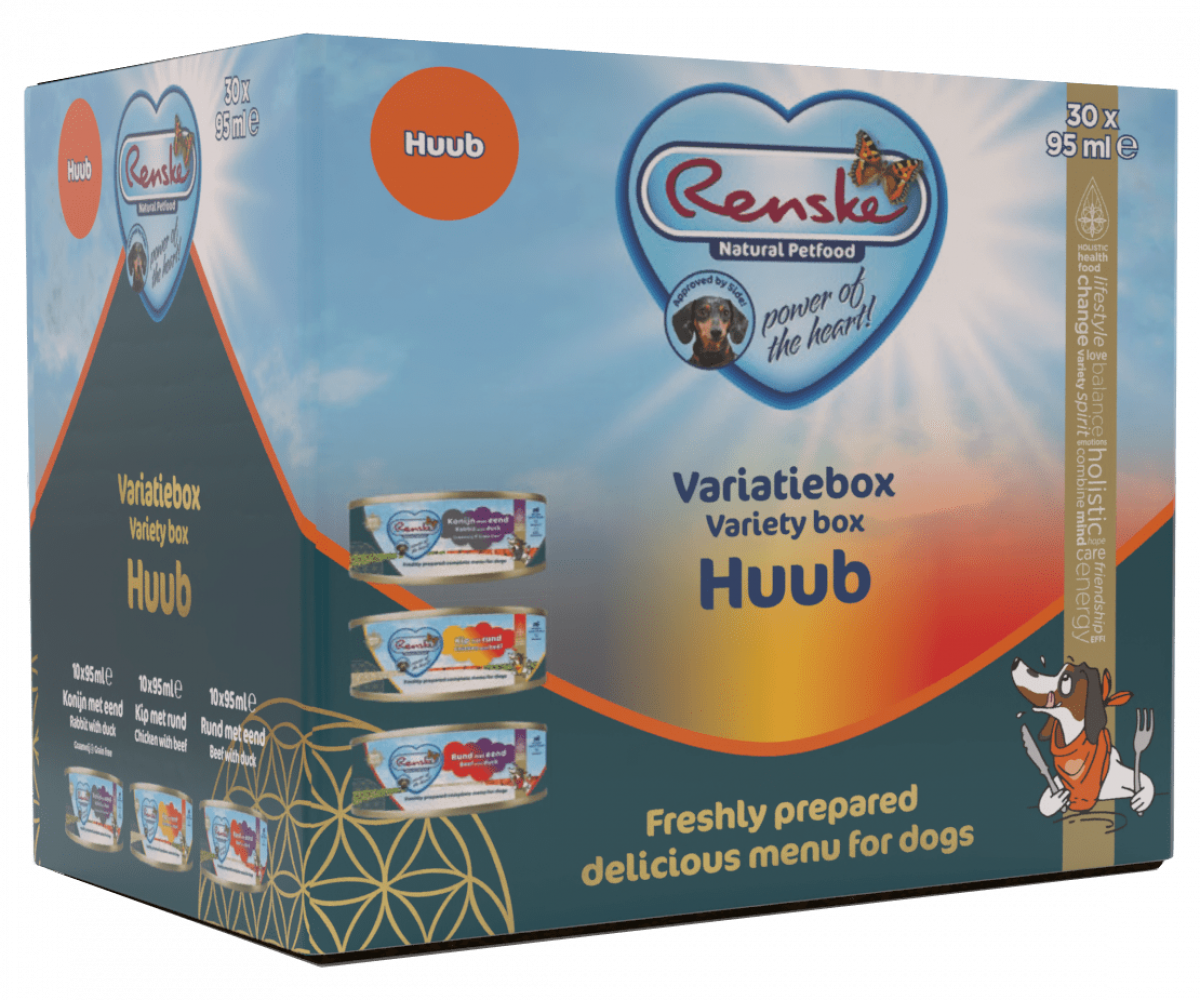 Renske Variatiebox Huub met 30 blikjes van 95 g