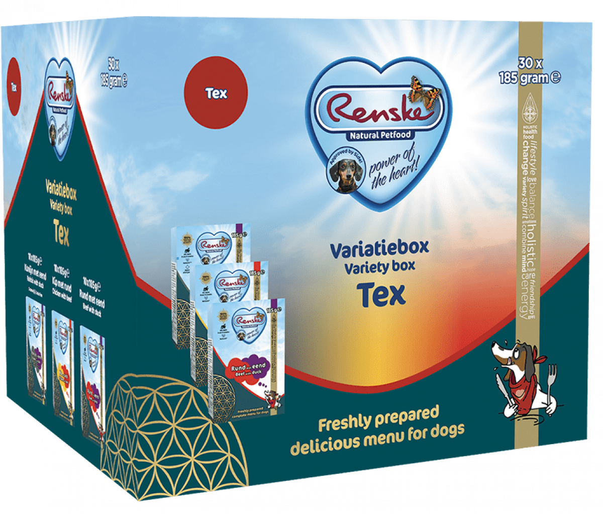 Renske Variatiebox Tex met 30 maaltijden van 185 g