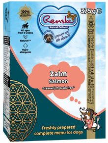 Renske Vers Bereid Zalm Graanvrij 375 g nat hondenvoer