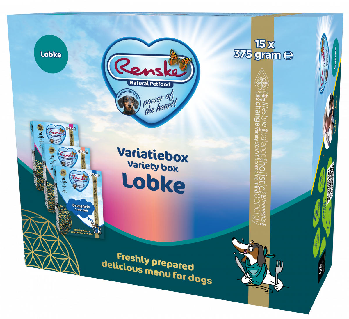 Renske Variatiebox Lobke met 15 maaltijden van 375 g