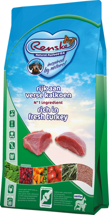 Zak Renske Super Premium vers bereide kalkoen senior, 6,5 kg