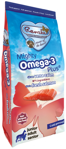 Renske Mighty Omega-3 Plus Zalm 12 kg verpakking