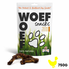 Woef Woef Kippennekken L – 750 g verpakking