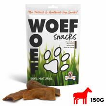 Woef Woef Paardenhuid M – 150 g verpakking