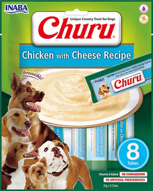 Inaba Churu hond kip met kaas XL 8 × 20 g